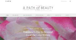 Desktop Screenshot of apathofbeauty.com